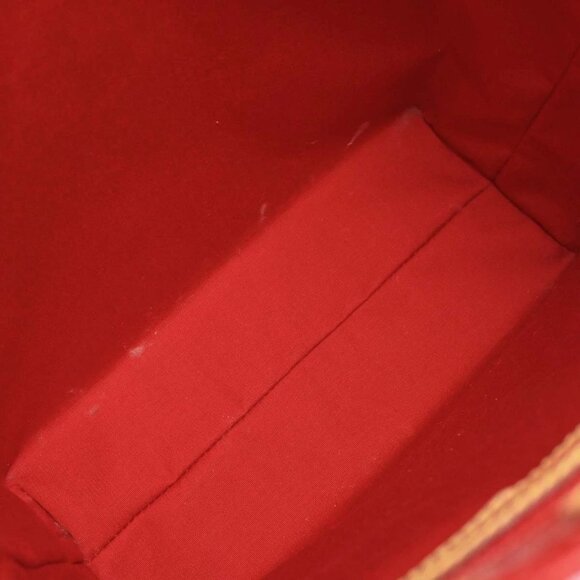 Louis Vuitton Red Vernis Reade MM Tote Handbag - Picture 7 of 11